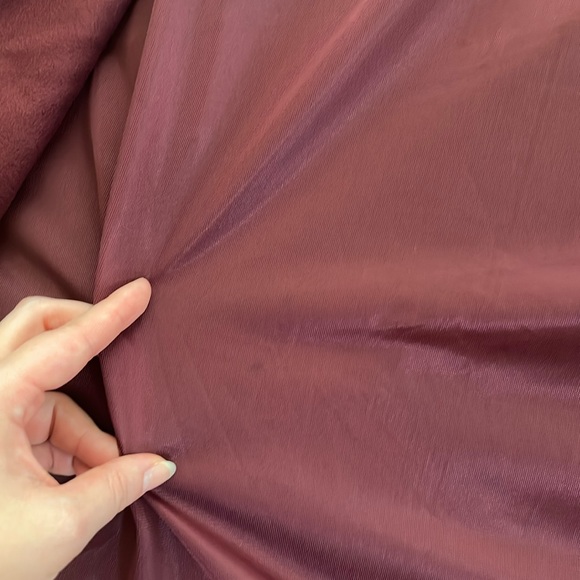 Reebok Track Top Jacket Maroon Black Mens Size Small Gym Running - Picture 15 of 15